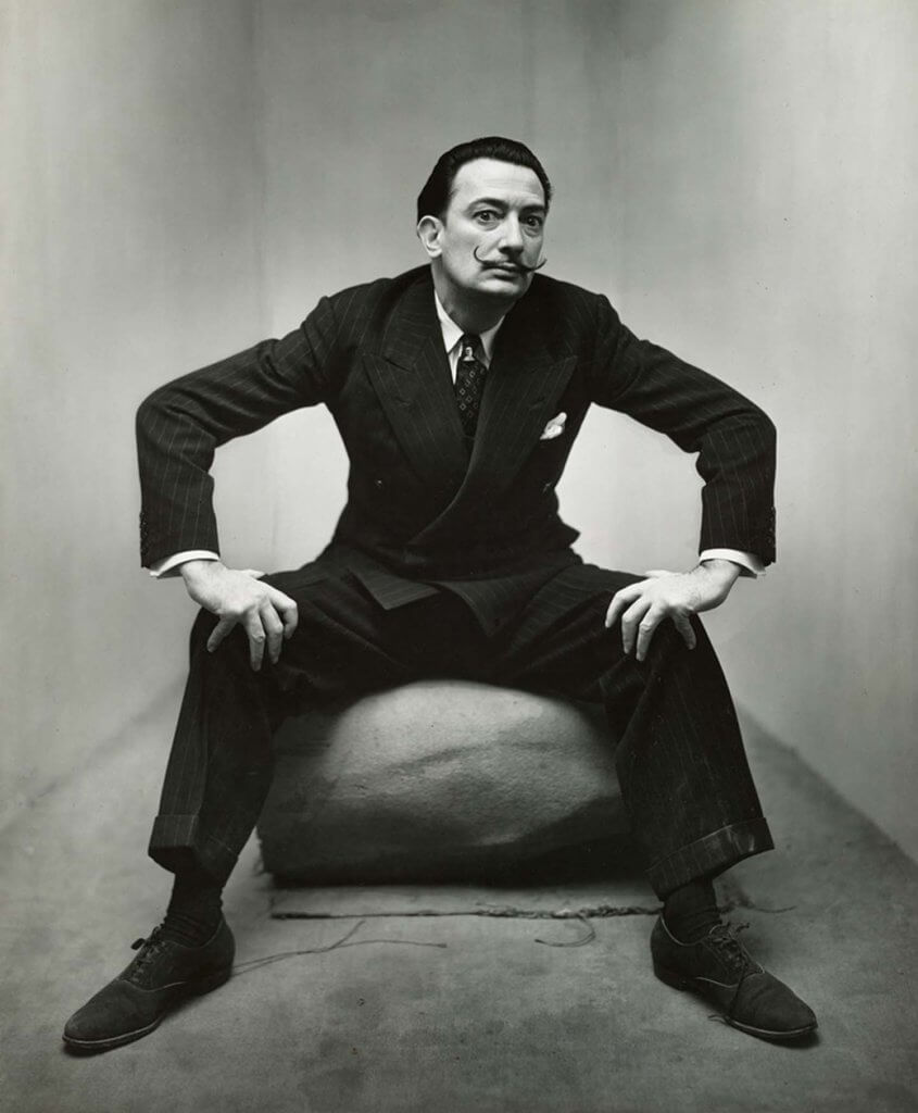 Salvador Dalí, New York, 1947 © The Irving Penn Foundation 