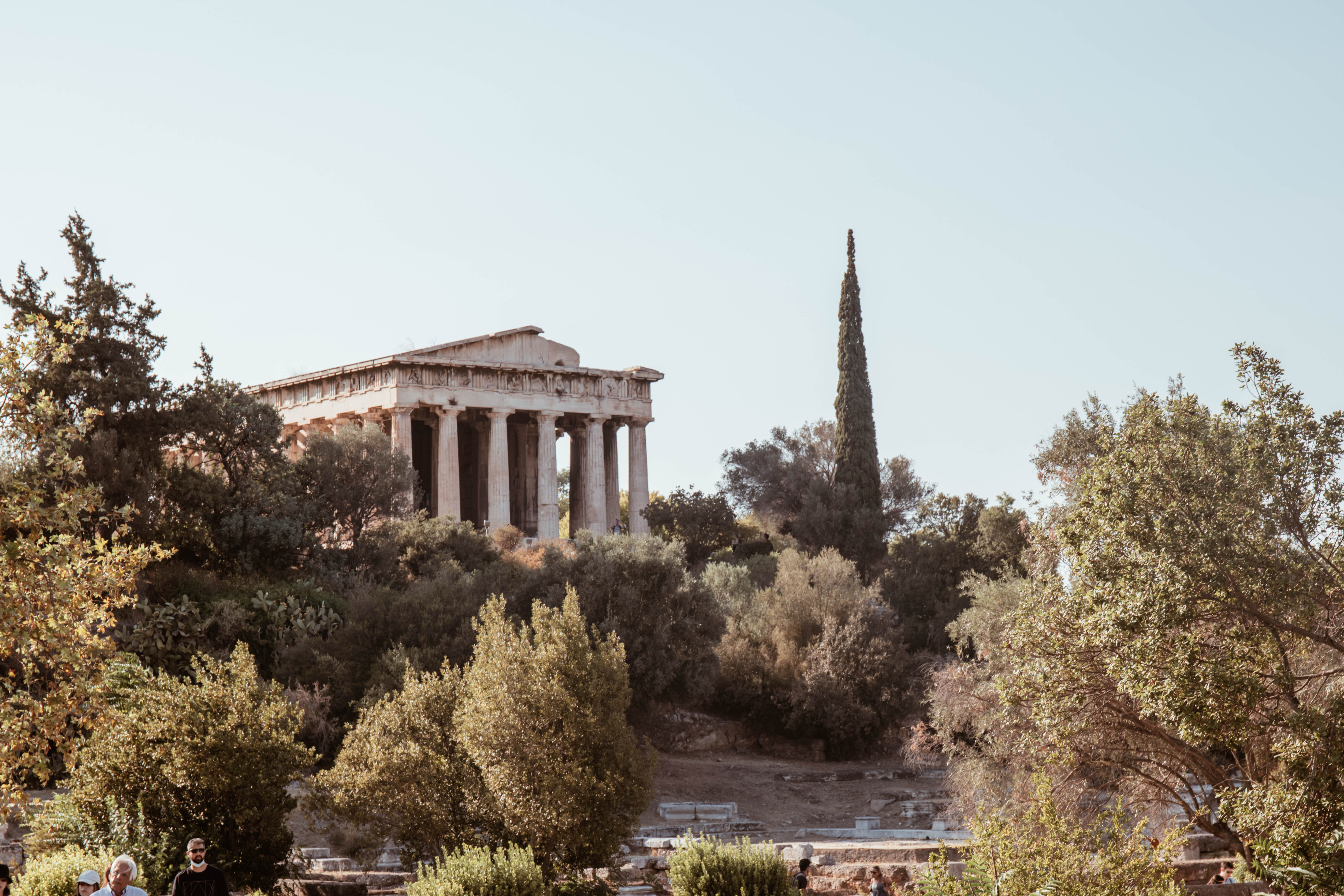 Hephaistos-Tempel Agora Athen